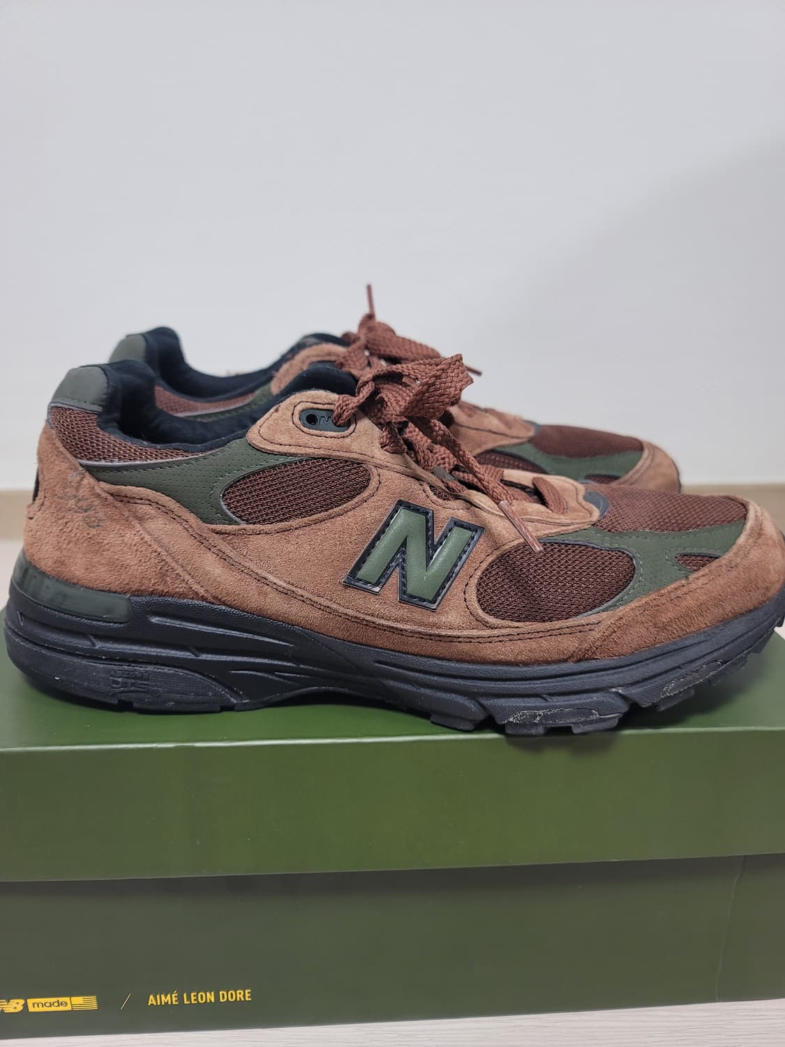 [270] 뉴발란스x에임레온도르 993 브라운 #자운드조프레쉬굿즈kith 상품이미지4