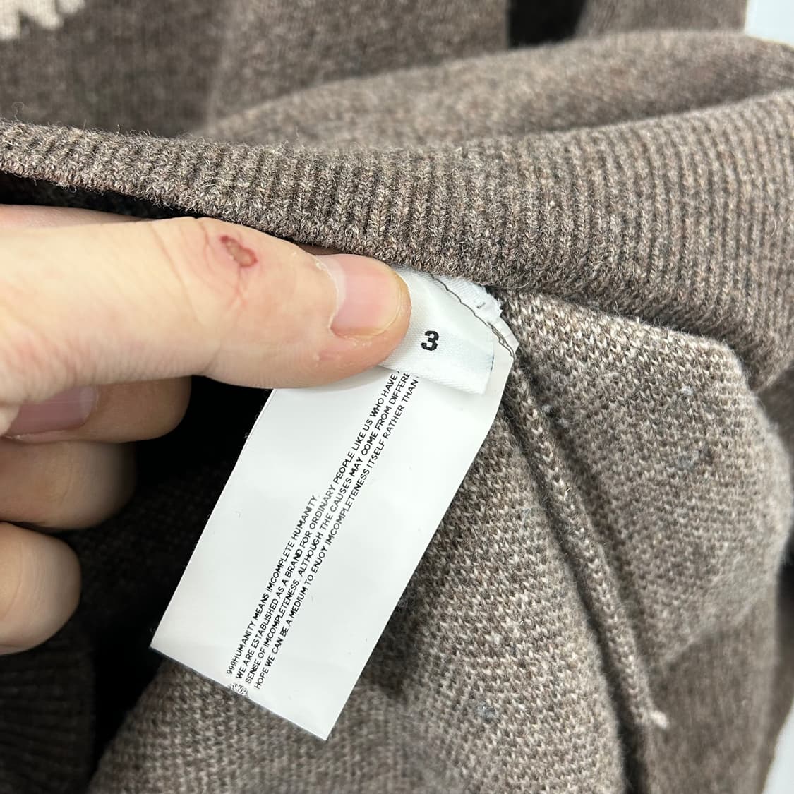 999 휴머니티 램스울 니트 상품이미지8