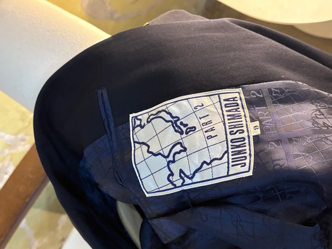 Junkoshimada 준코시마다 네이비 금장 블레이저 상품이미지7