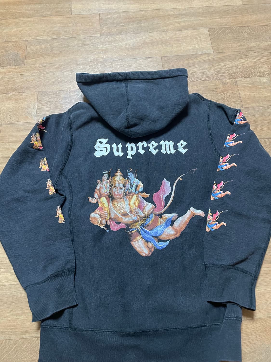 슈프림 13FW 하누 후드티 M 상품이미지1