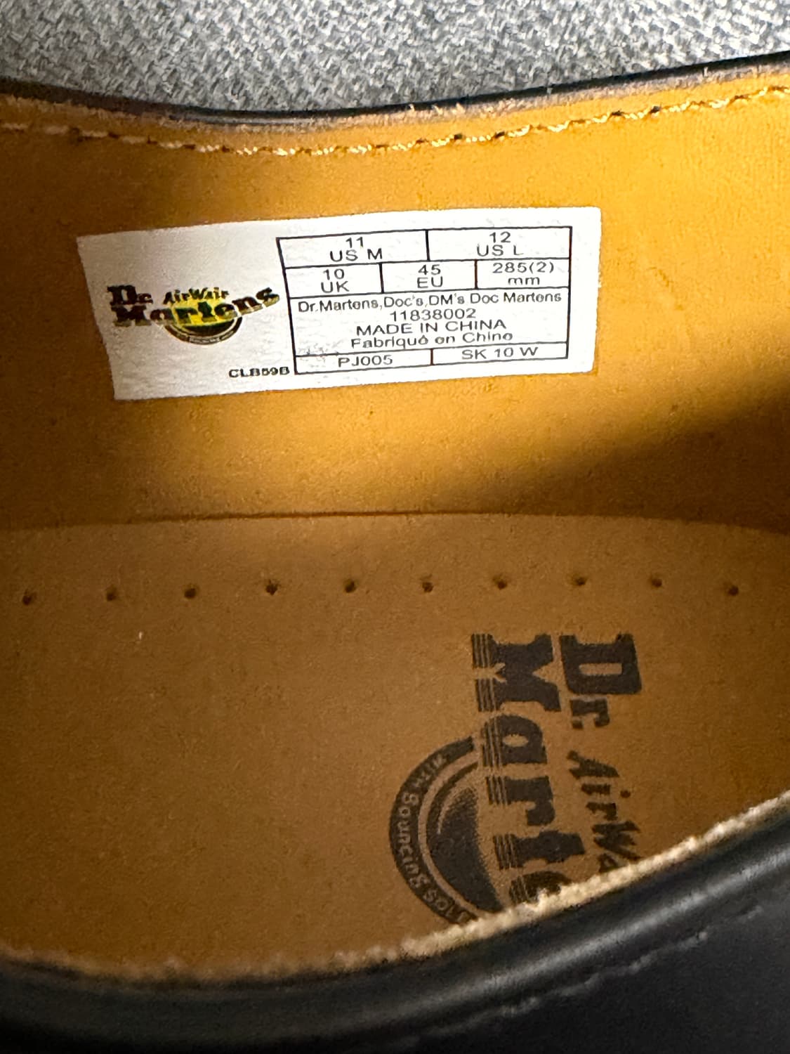 닥터마틴 1461 스무스 285 새상품 상품이미지4