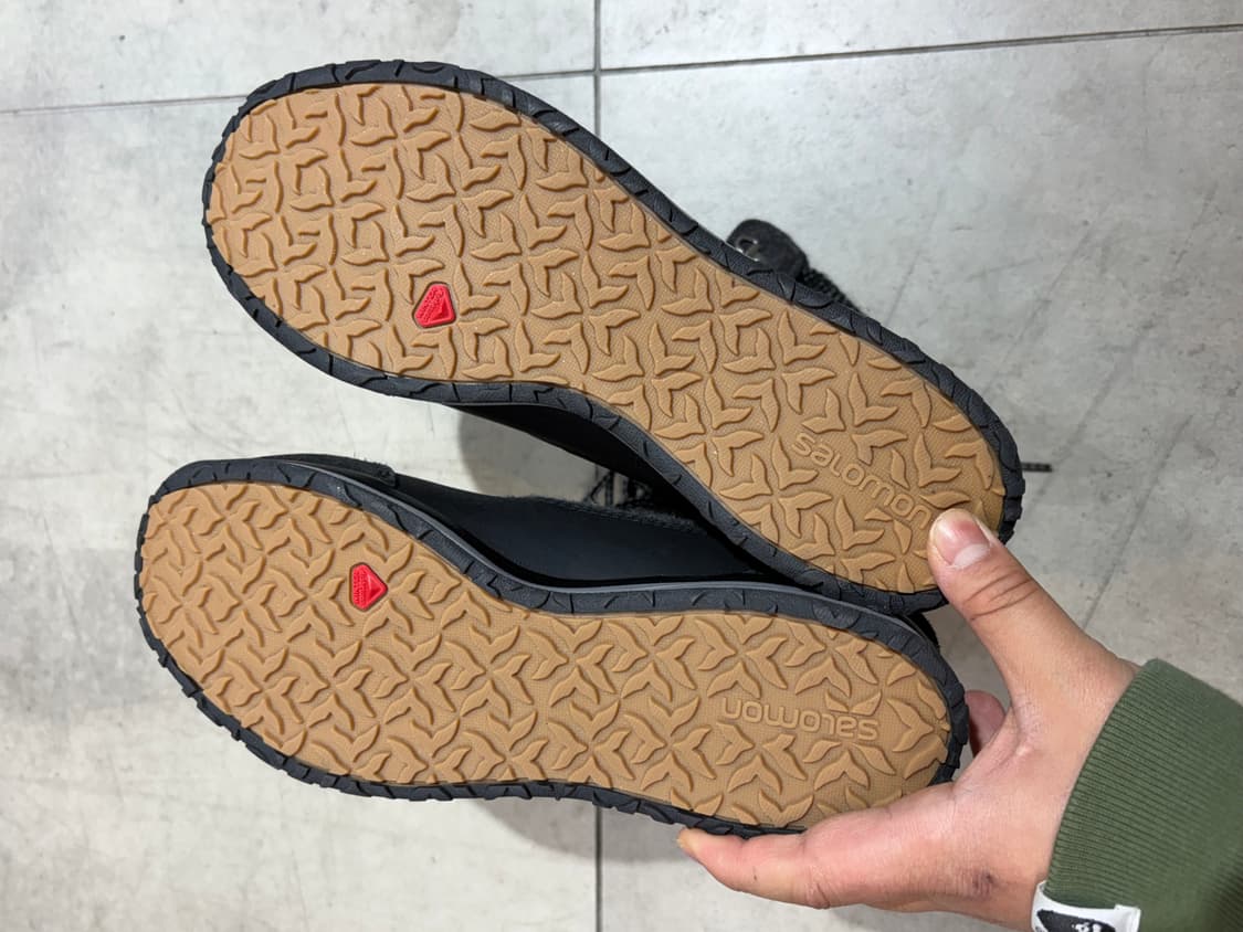 살로몬 윈터 블랙 부츠 신발 상품이미지7