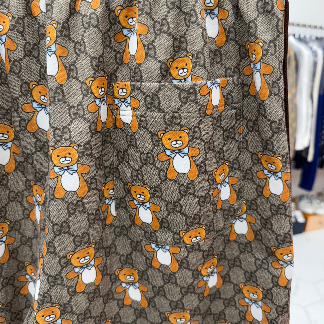 [백화점판/M] 구찌 버뮤다 반바지 상품이미지3