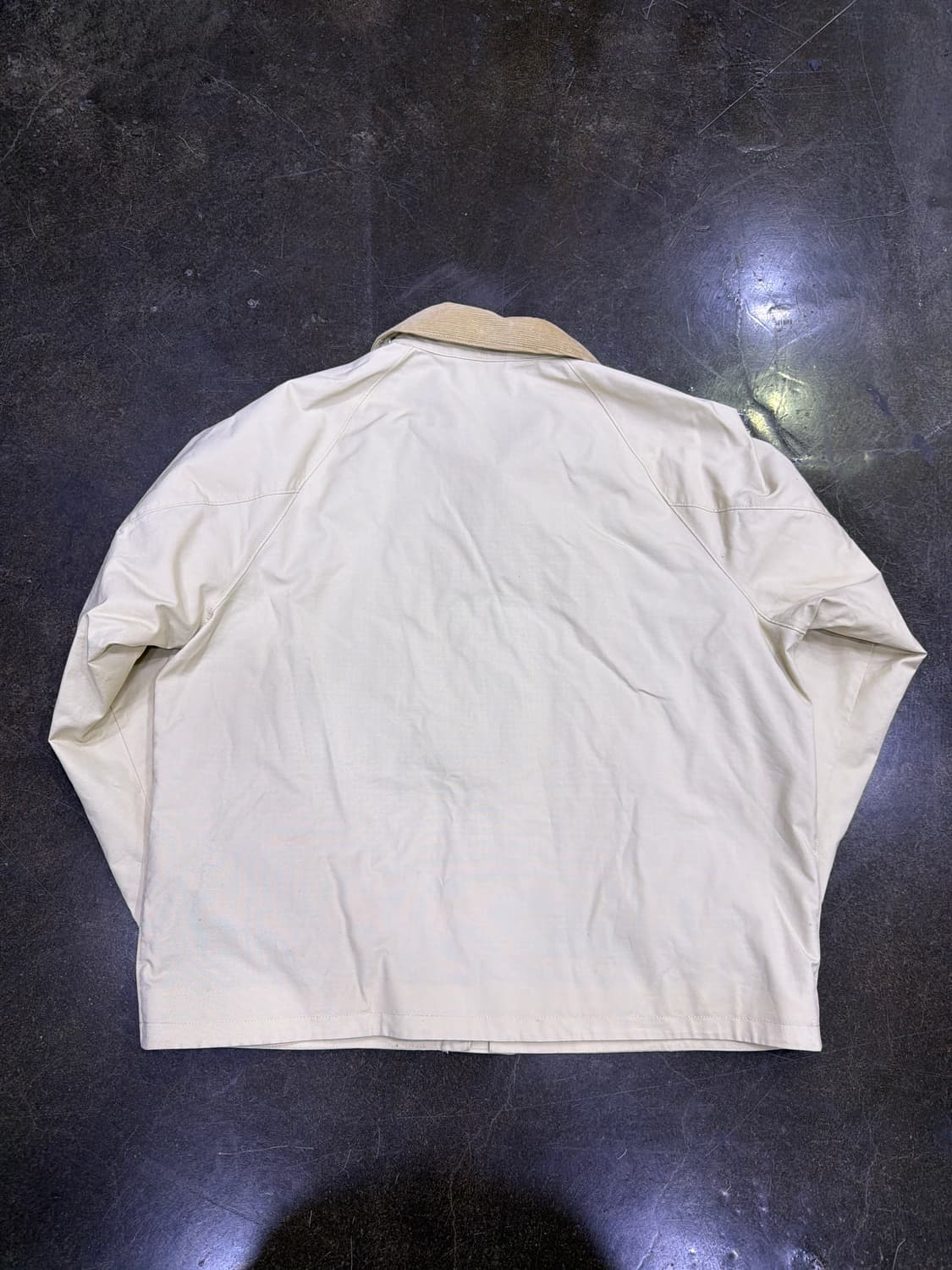 유니클로 쇼츠 유틸리티 블루종 자켓 점퍼 베이지 XL 상품이미지4