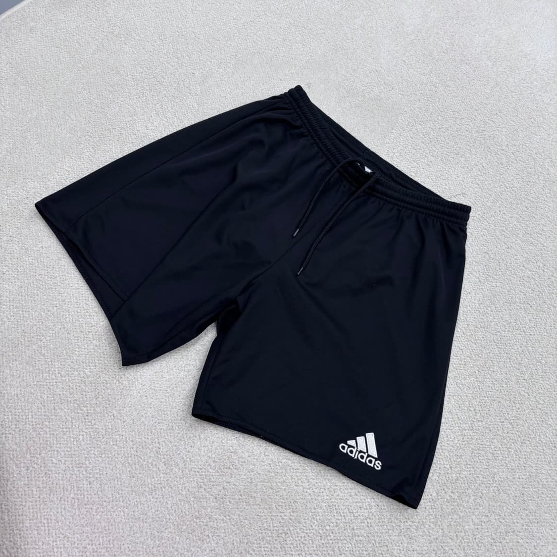 L 아디다스 블랙 트레이닝 반바지 0325E 상품이미지1