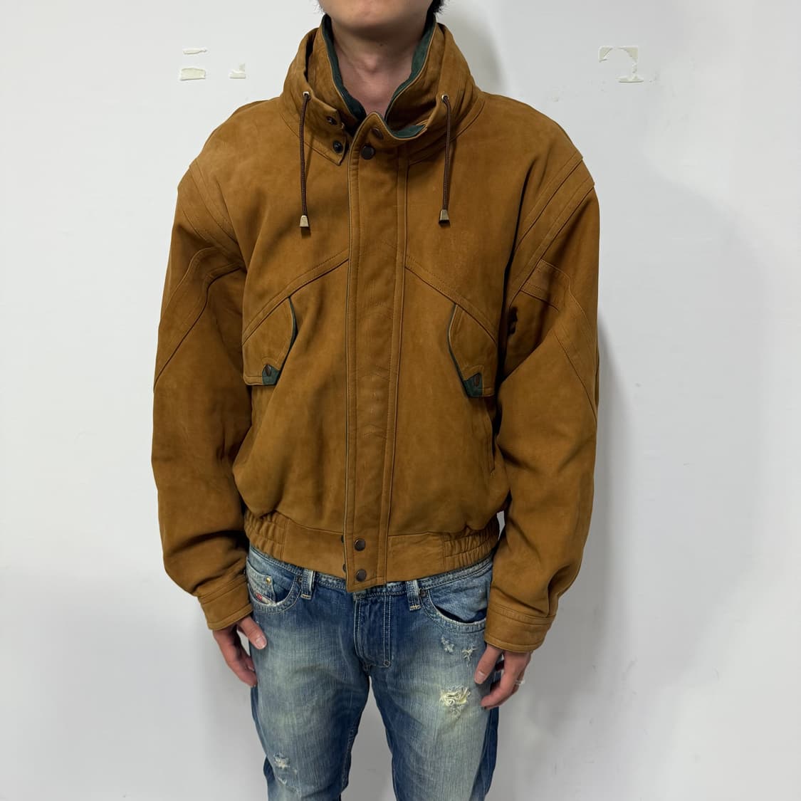 피에르가르뎅 스웨이드 봄버자켓 상품이미지3