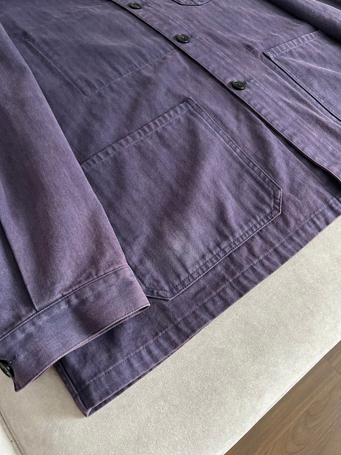 이얼즈어고 프렌치 워크 자켓 퍼플 상품이미지6