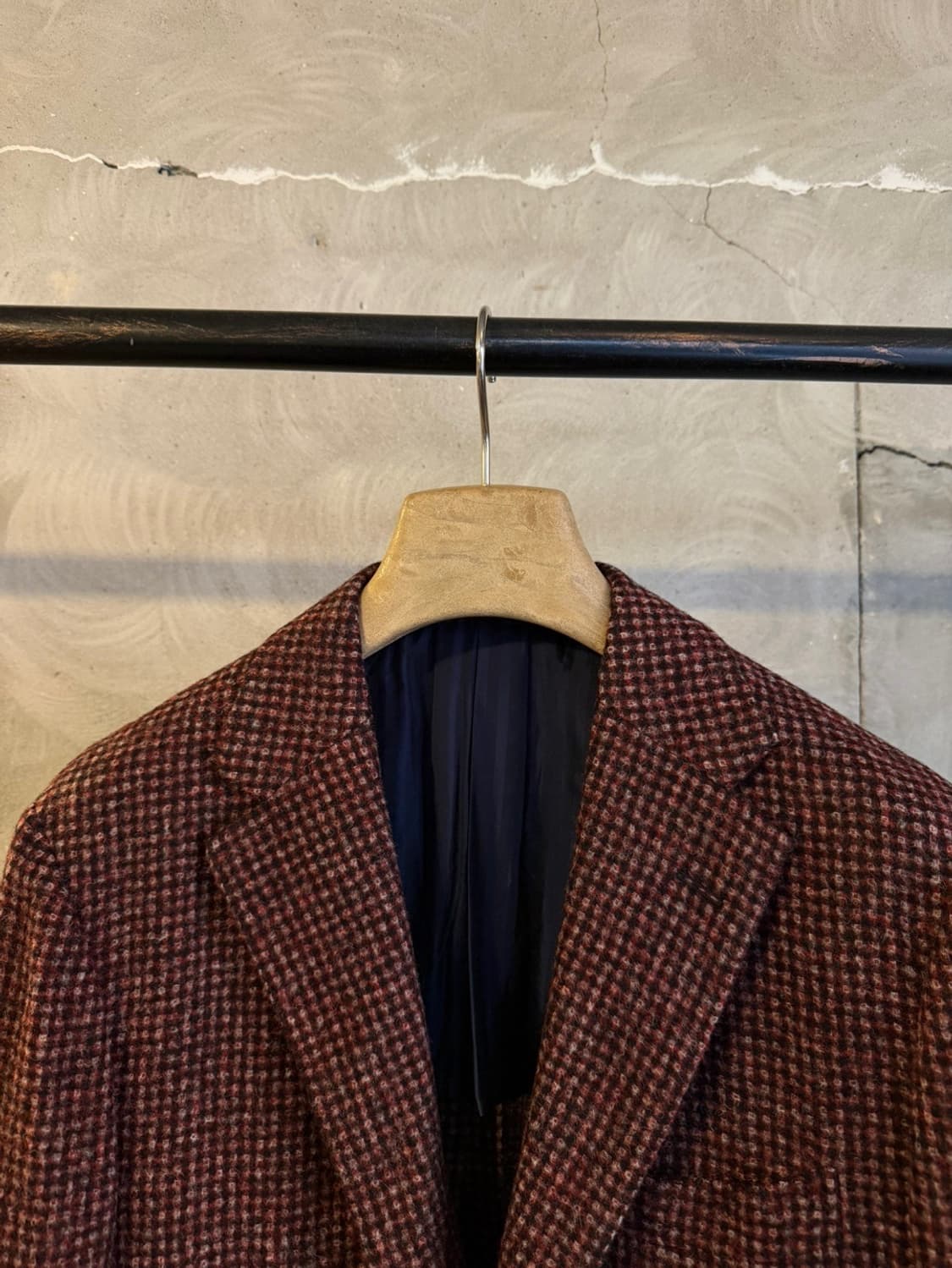 마시모 피옴보 플란넬 자켓 슬림100 상품이미지5