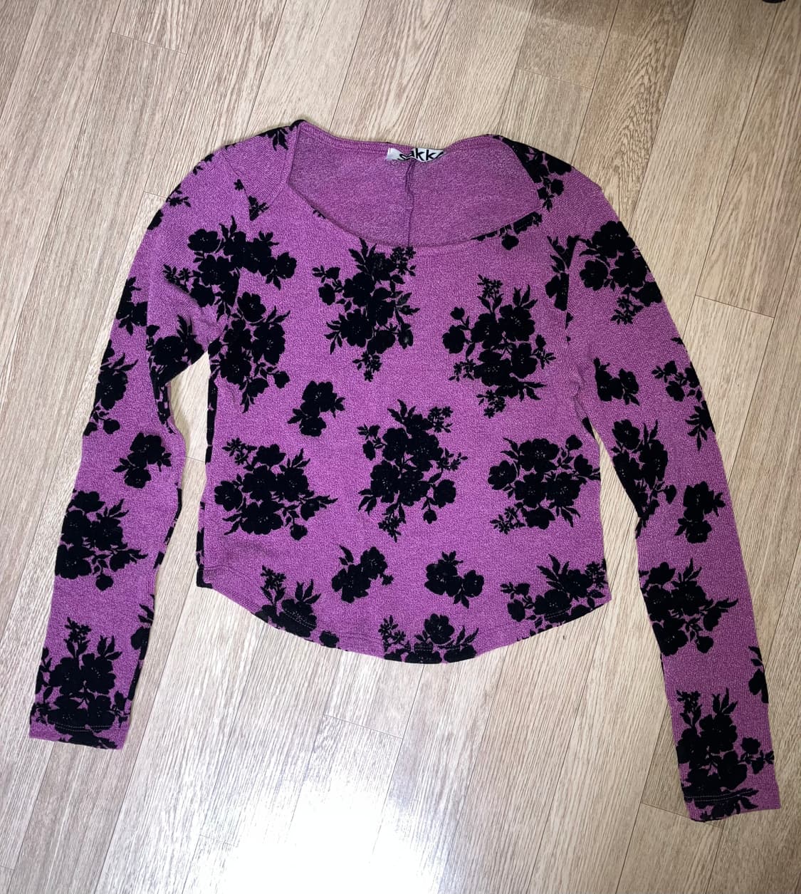 싹 sakk) basic - Flower menace - plum 상품이미지4