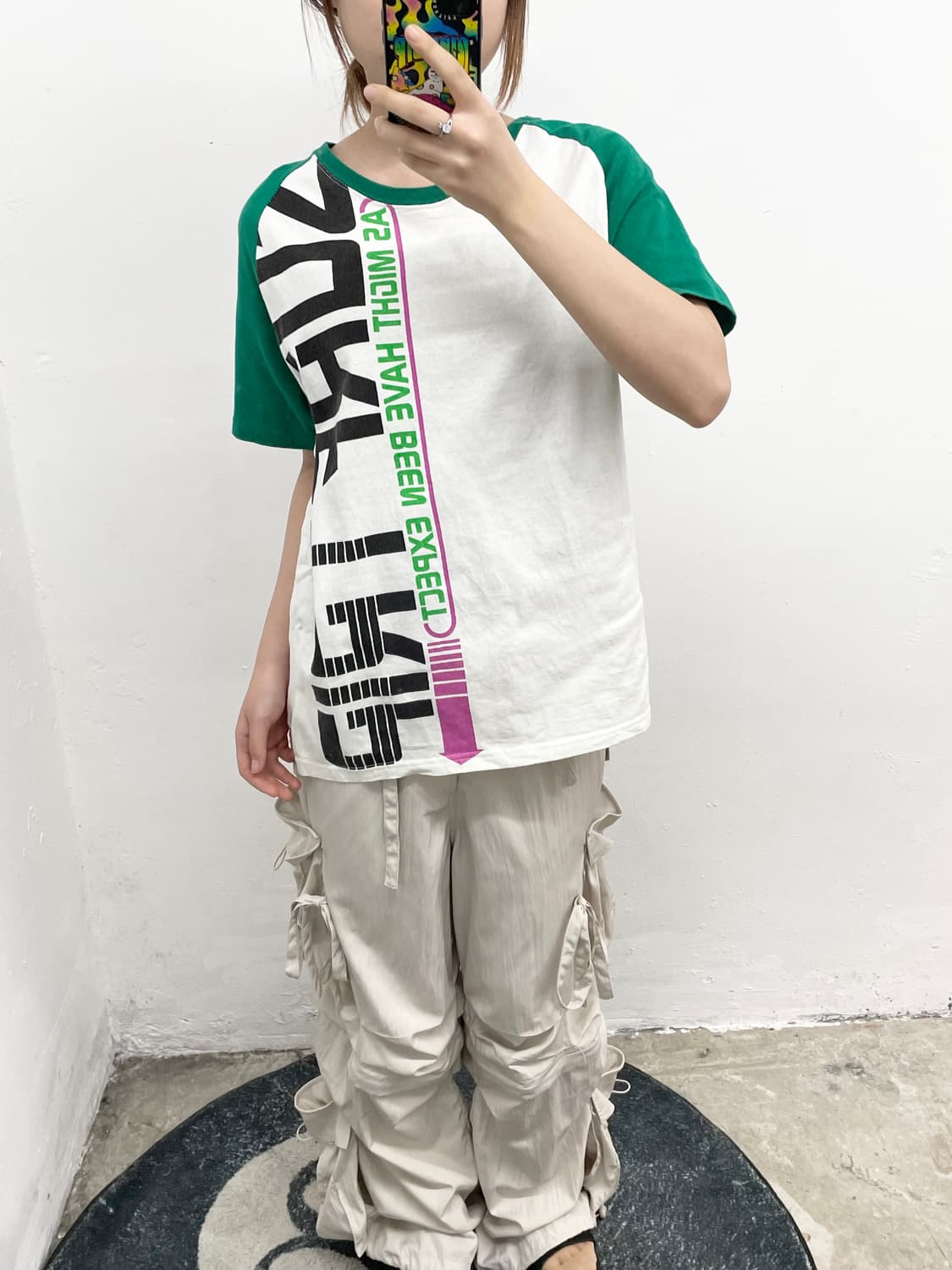 나그랑 레터링 프린팅 티셔츠 상품이미지3