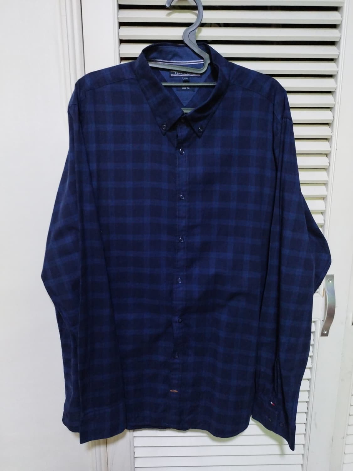 2XL 타미힐피거 체크셔츠 상품이미지1