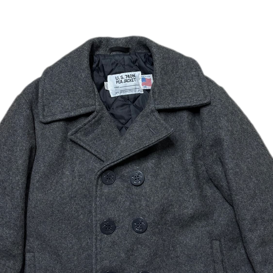 Schott Pea Coat USA 쇼트 피코트 상품이미지2