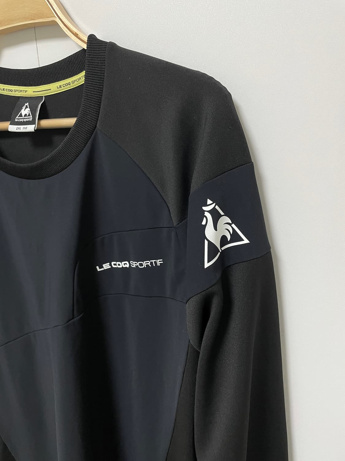 르꼬끄 스포르티브 절개 라운드넥 긴팔 티셔츠 110 상품이미지7