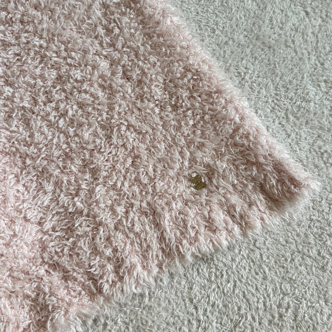 일본빈티지 튜튜안나 연핑크 뽀글이 반바지 숏팬츠 상품이미지3