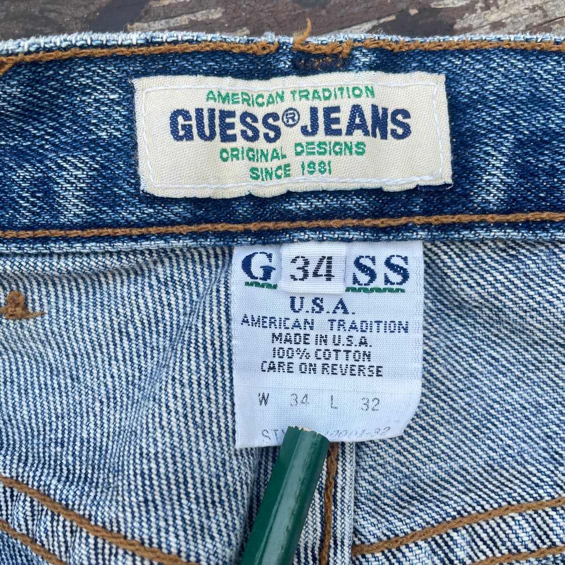 90s Guess Denim Pants 상품이미지4