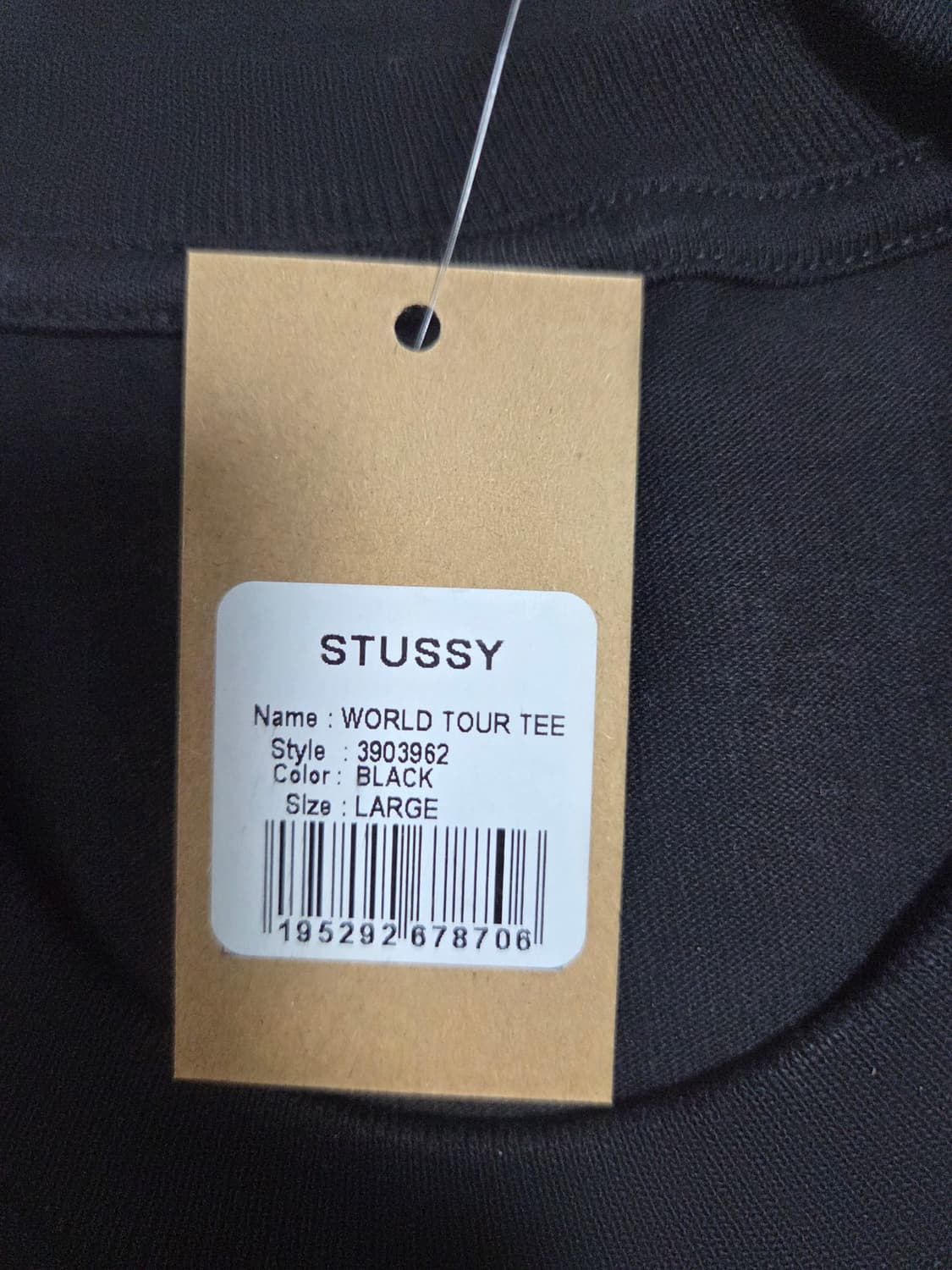 Stussy worldtour tee 상품이미지2