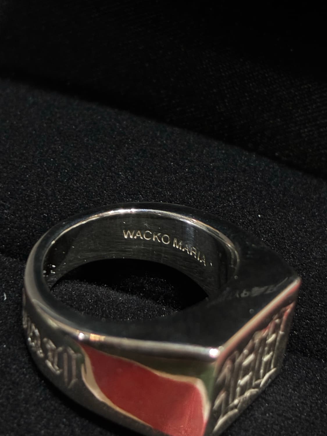 Wacko Maria  Signet Ring 와코마리아 시그넷 링(반지) 상품이미지7