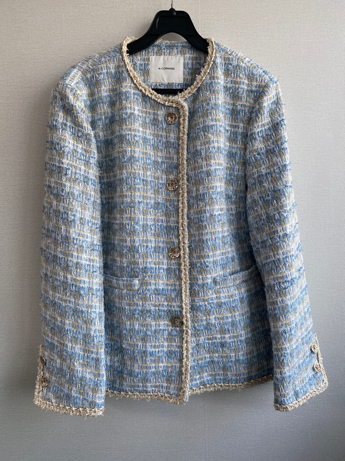 르꼬르망 트위드 자켓 L 상품이미지1