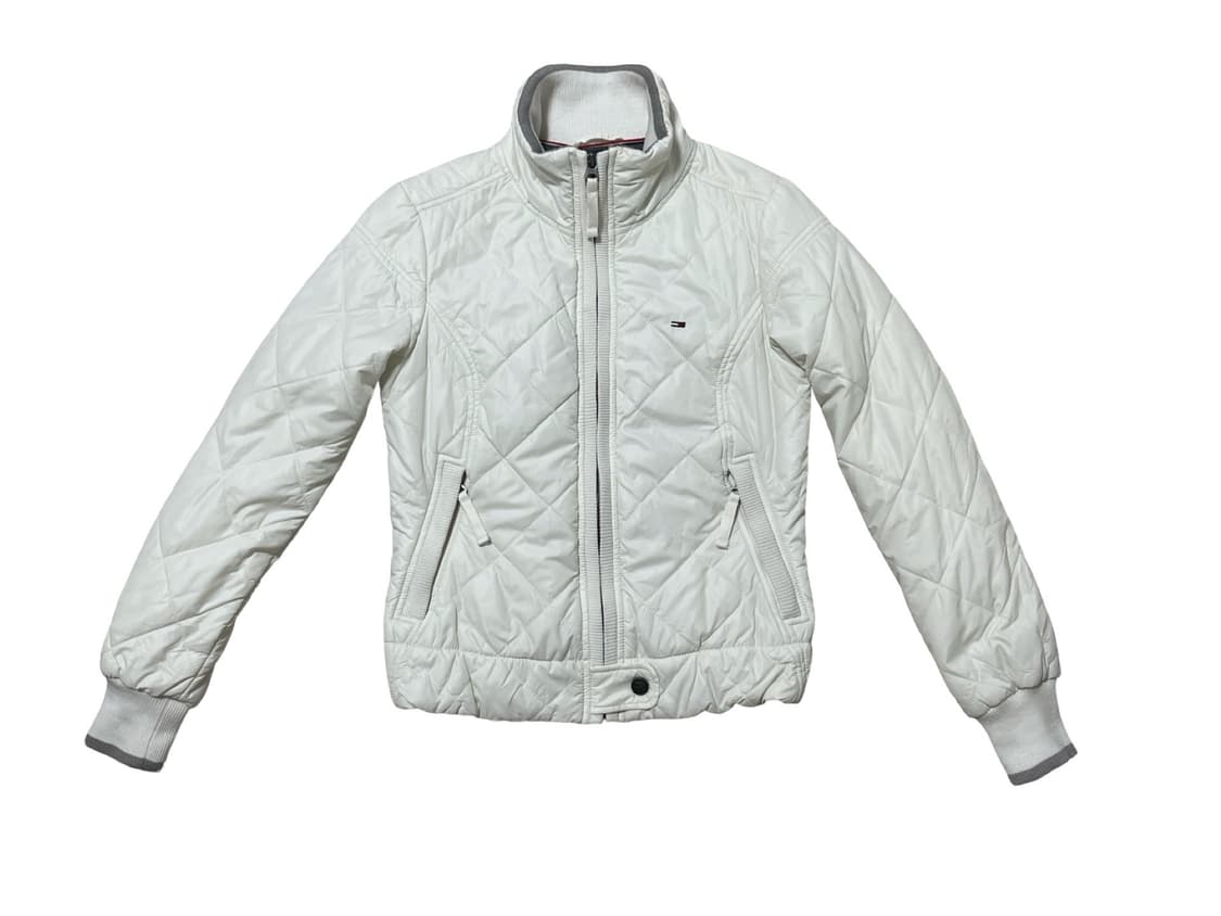 타미힐피거 퀼팅 경량 숏 패딩 자켓 여성 M 상품이미지1