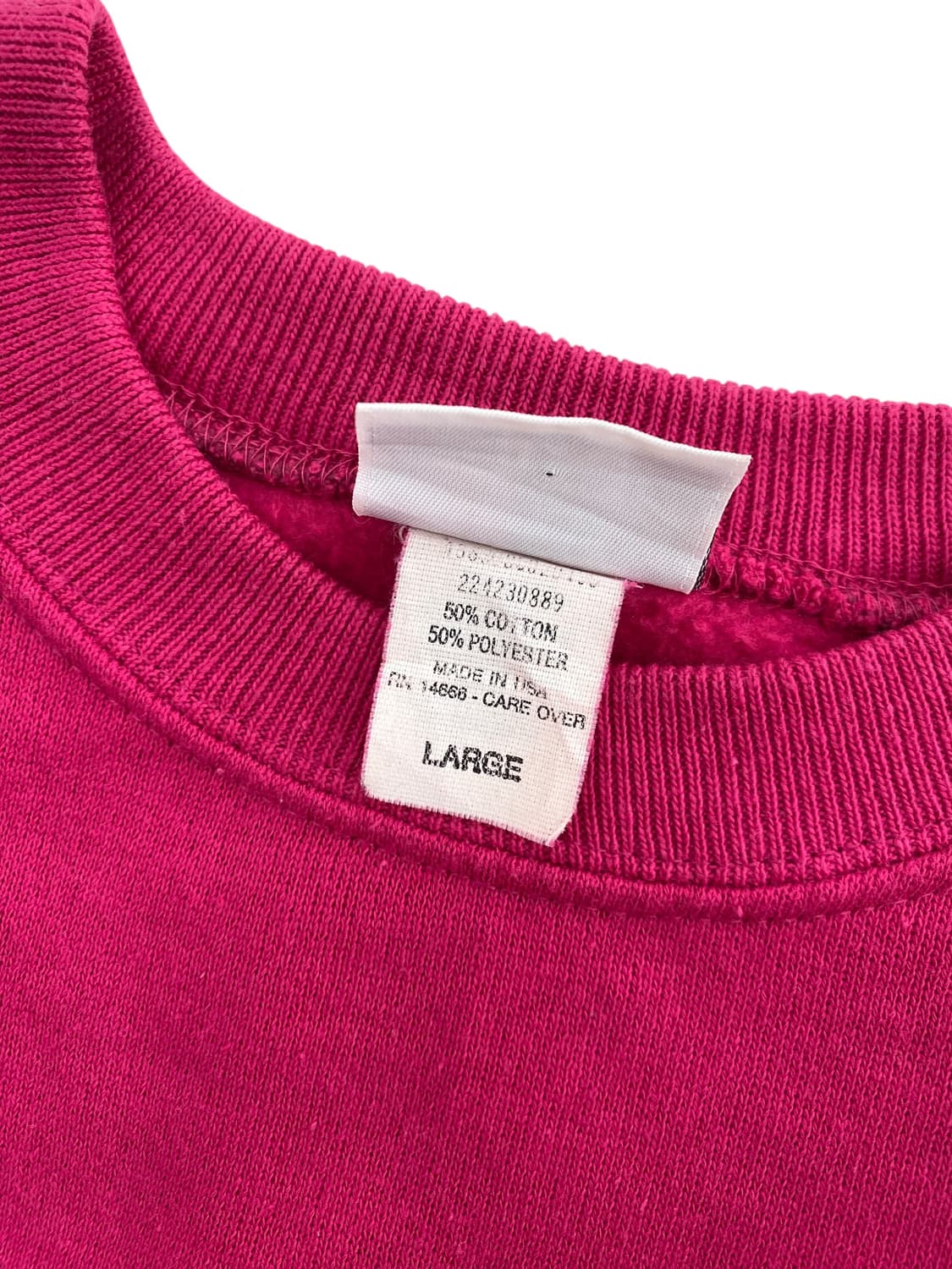 90's 리 50/50 블랭크 스웻셔츠 상품이미지7