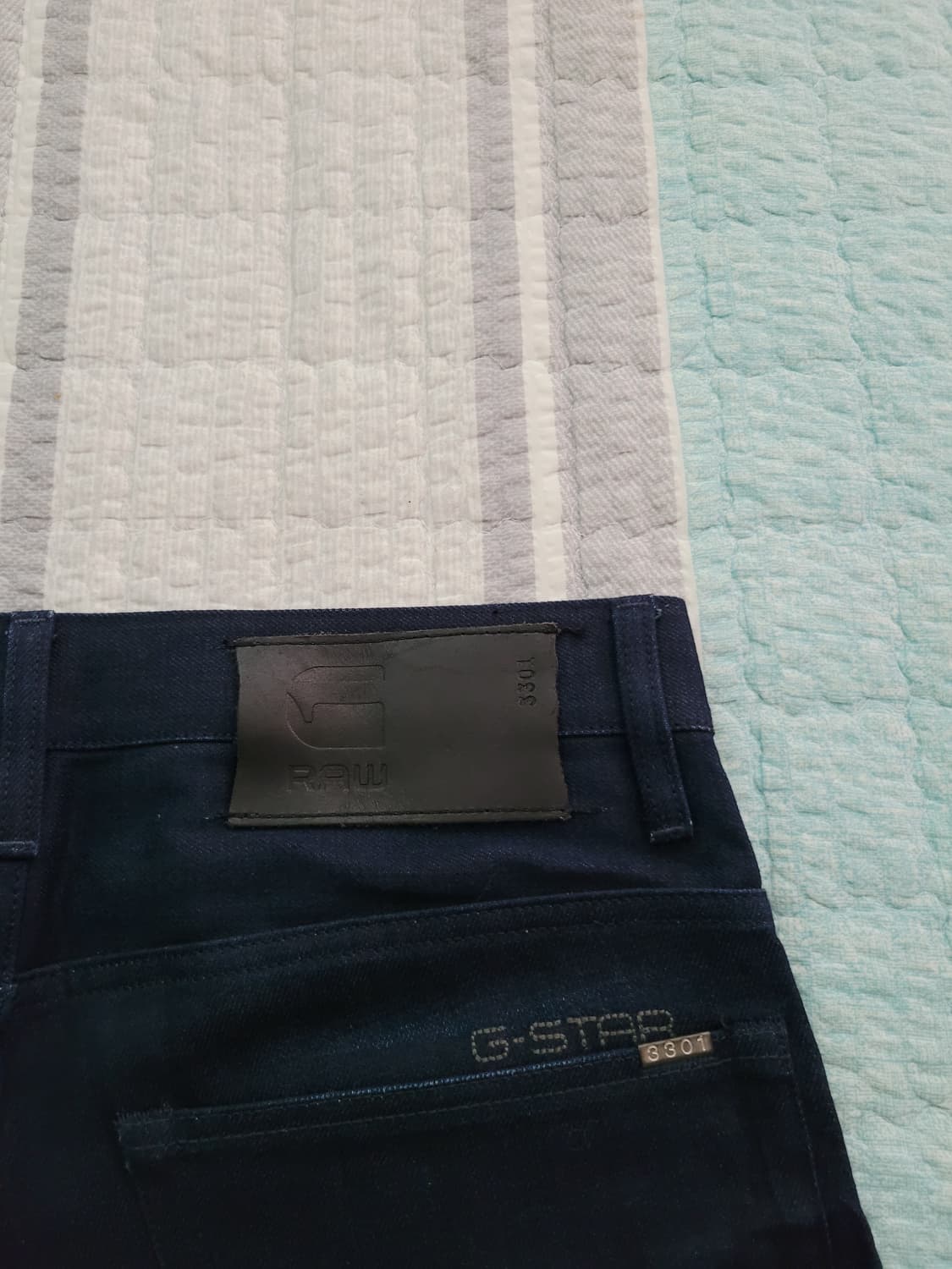 지스타로우 Gstarraw. 3301 스트레이트 인디고 블루진 30사이즈 상품이미지8