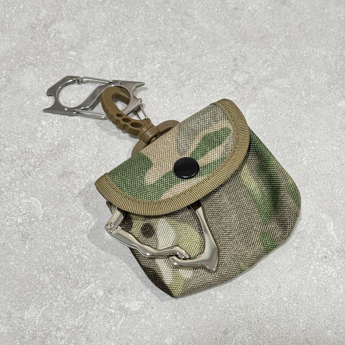 Oribell 카모 밀리터리 카라비너 레이어드 키링 열쇠고리 상품이미지1