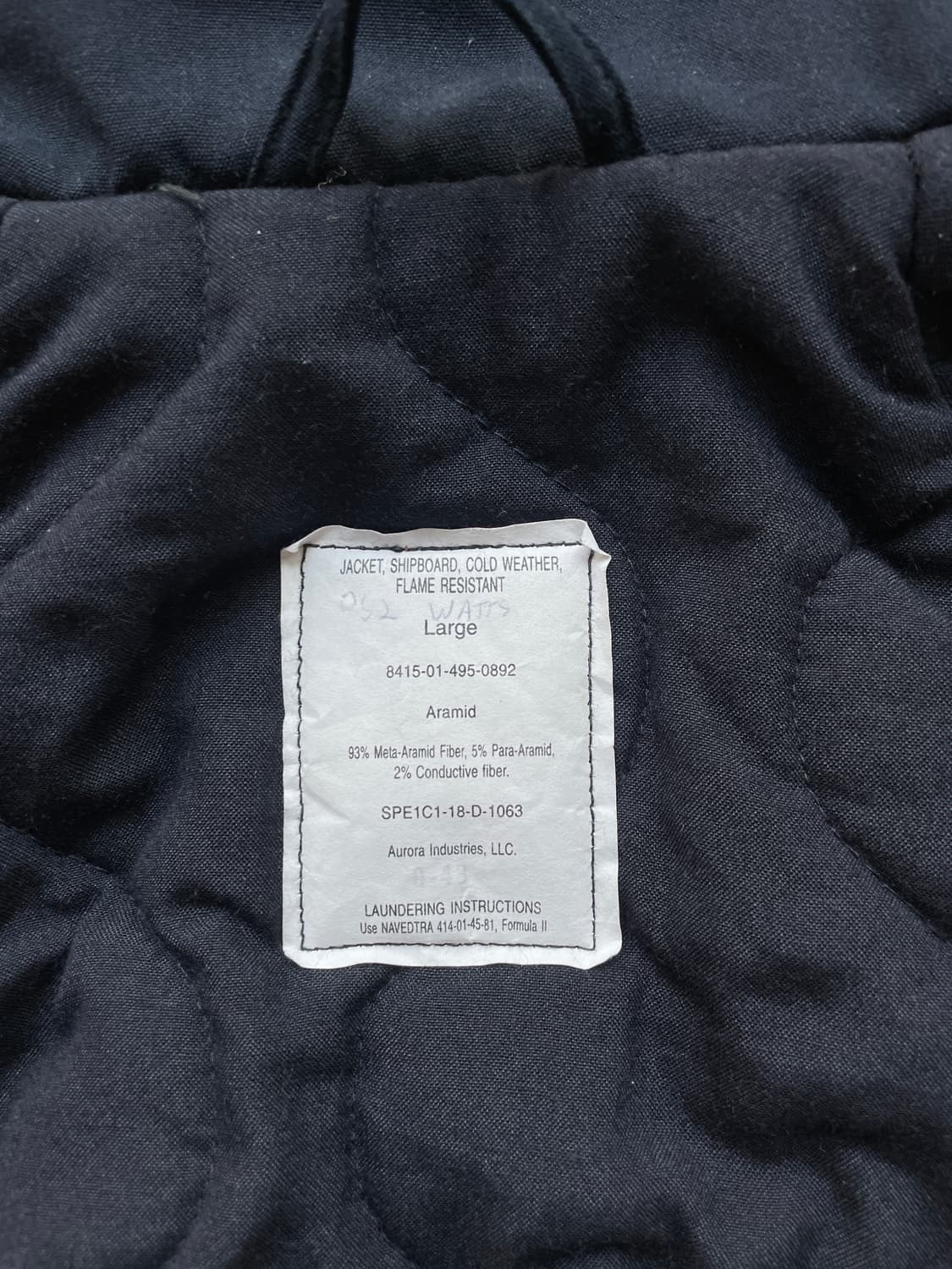 USN 쉽보드 자켓 미 해군 덱자켓 상품이미지4