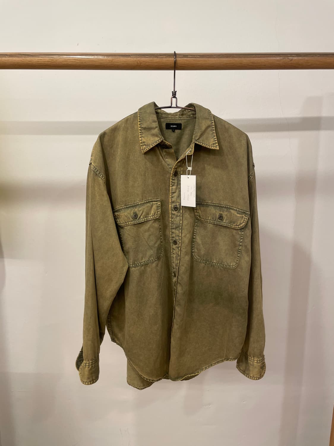 BEAMS dyed shirt 상품이미지1