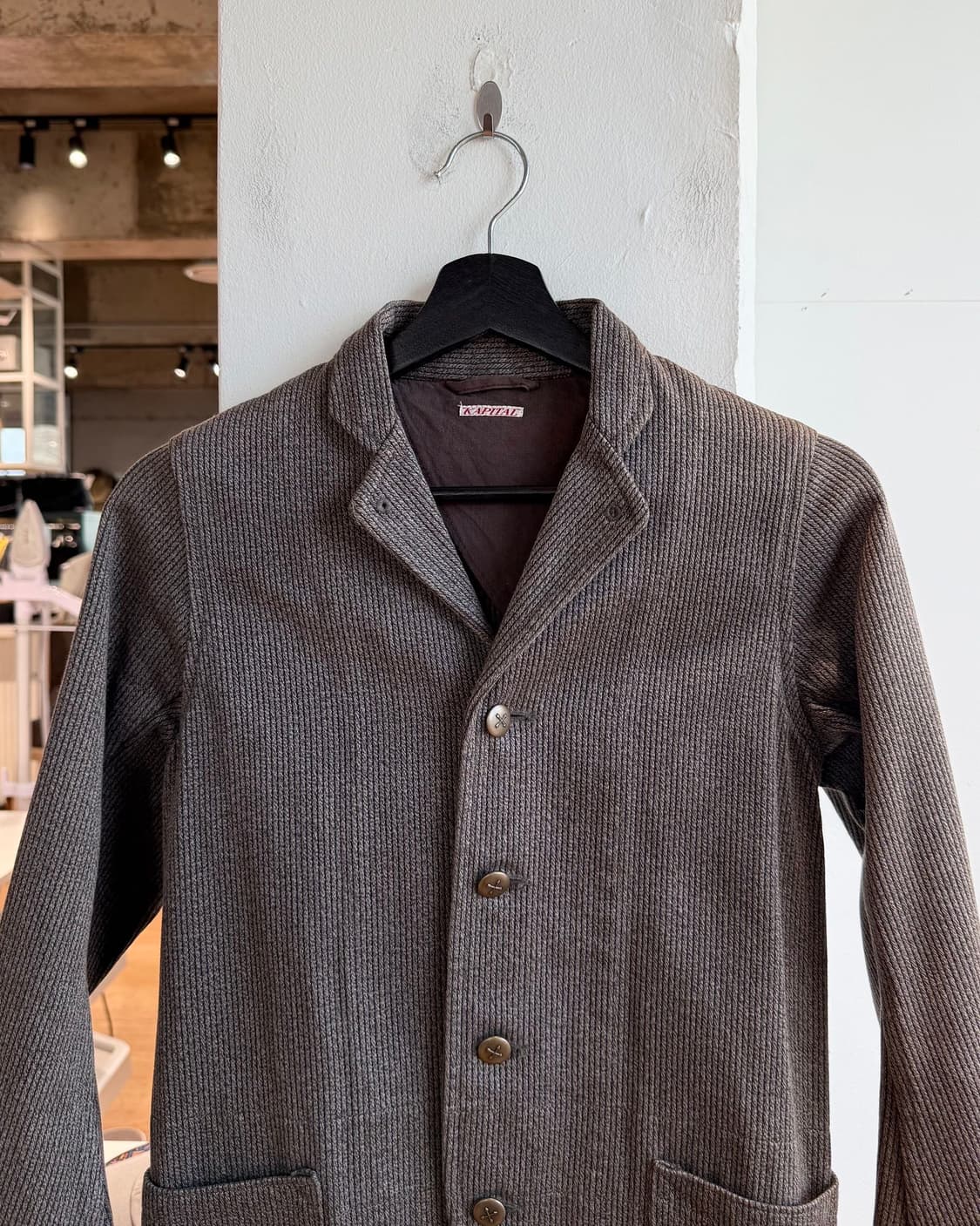 캐피탈 브라운 코듀로이 4b 블레이저 자켓  상품이미지3