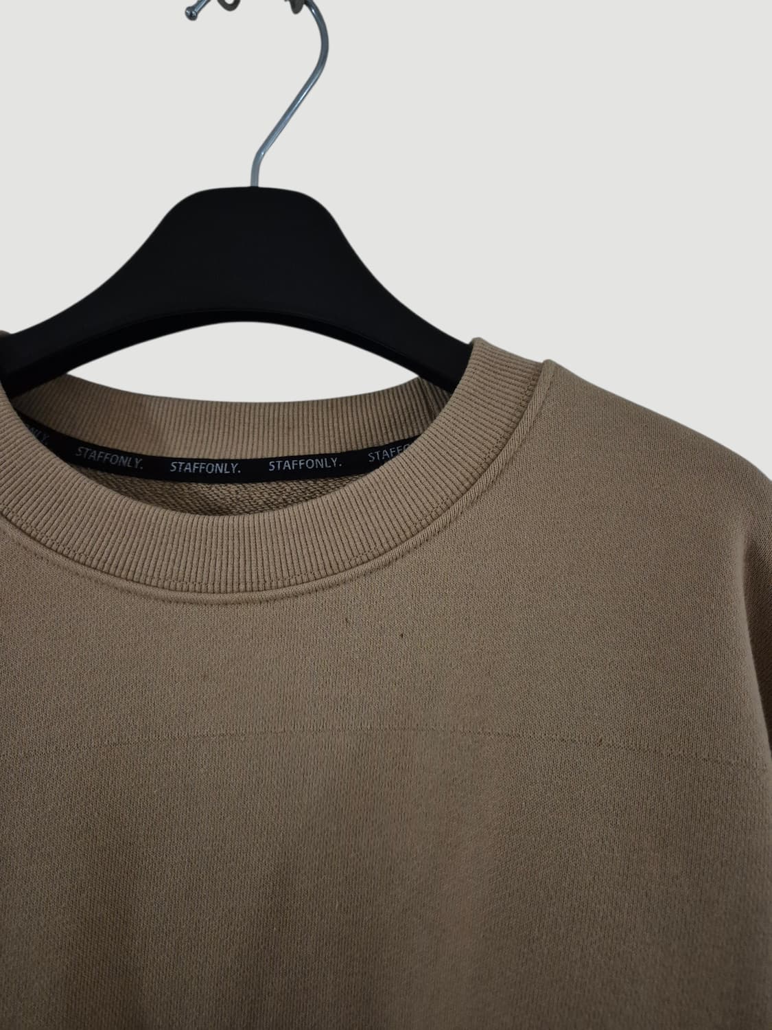 [105]STAFFONLY 맨투맨 오버핏 MEN 상품이미지4