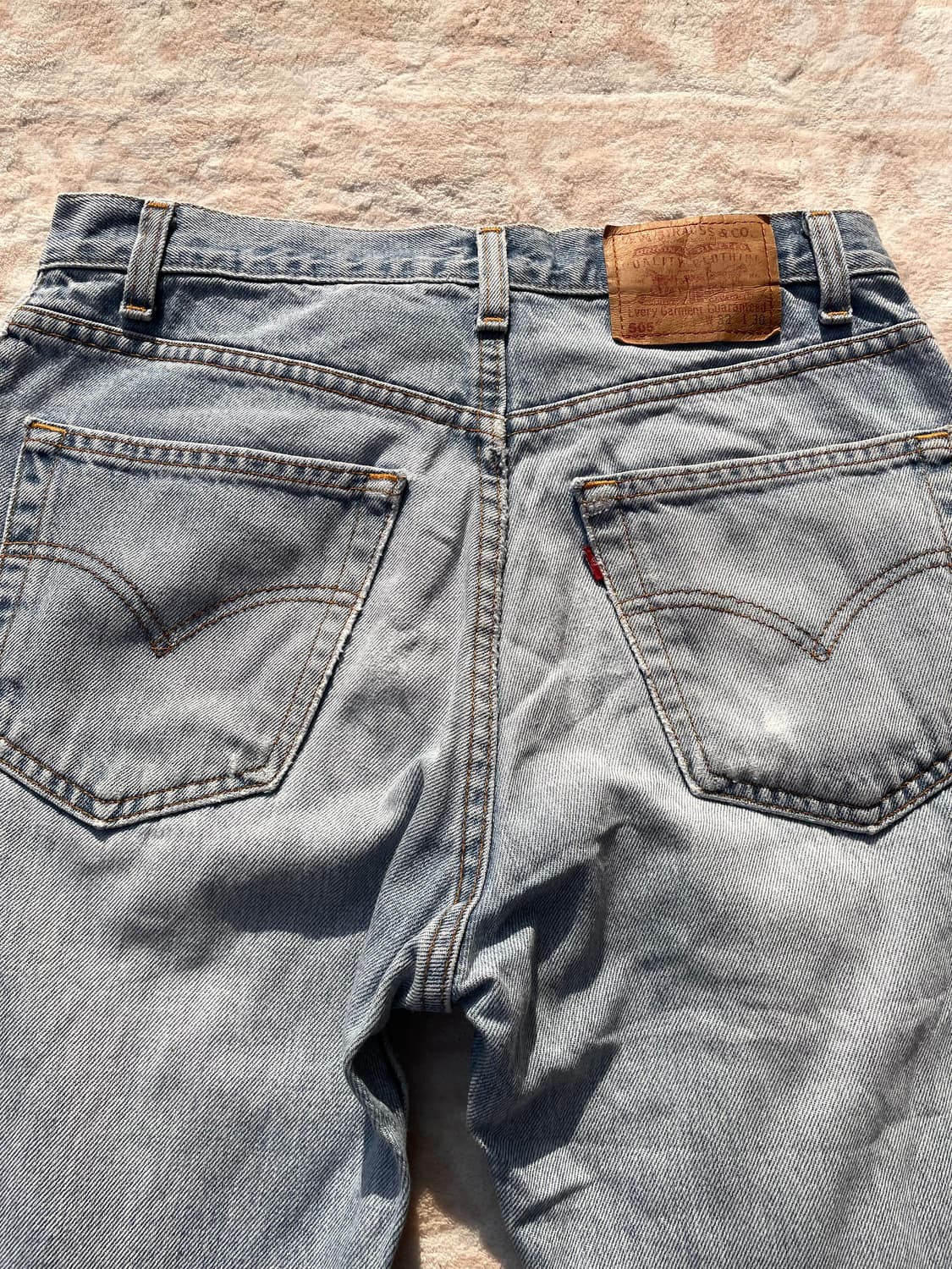 Levis 505 Straight  Jeans made in canada 상품이미지8