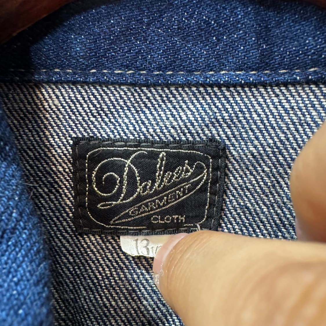 Dalee's & Co 레인지맨 D 데님 자켓 made in JAPAN  상품이미지4