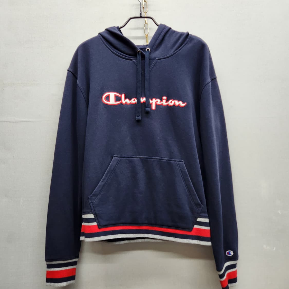 챔피온 빅로고 자수 후드티 M(L) 상품이미지1