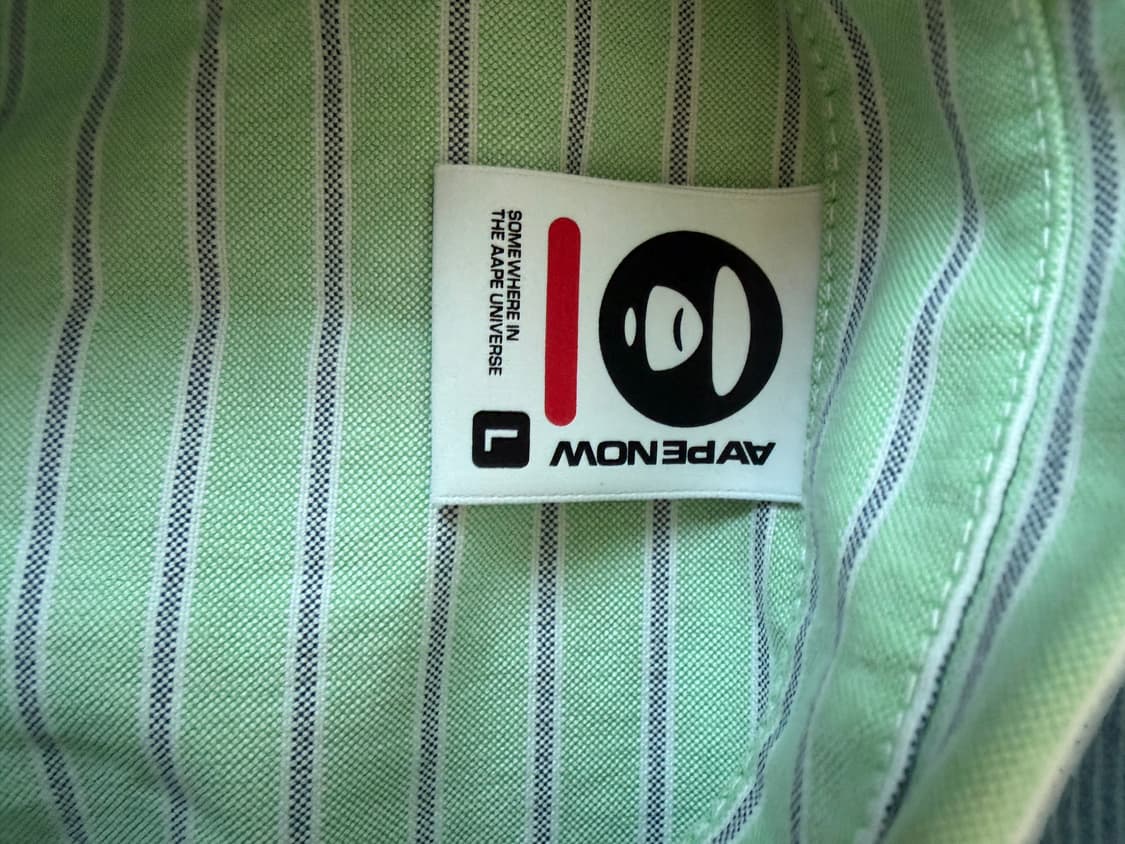 Ape 스트라이프 셔츠 상품이미지3