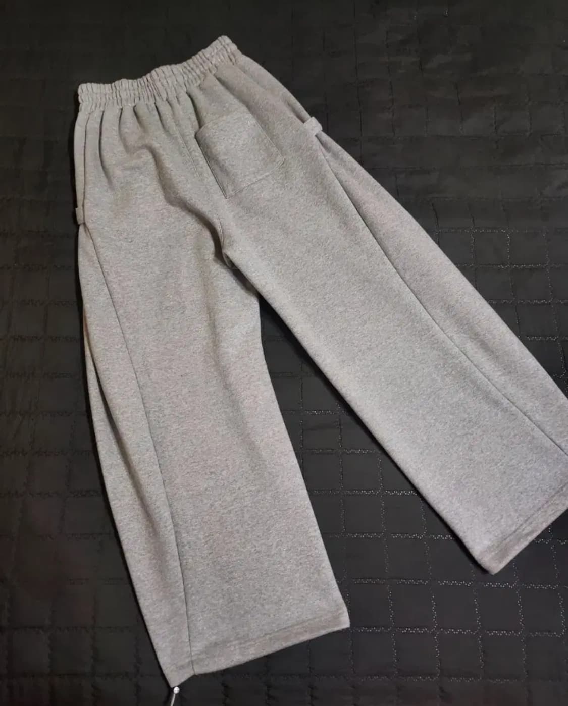 젠더스트 스냅 와이드 스웻 팬츠 S 상품이미지7