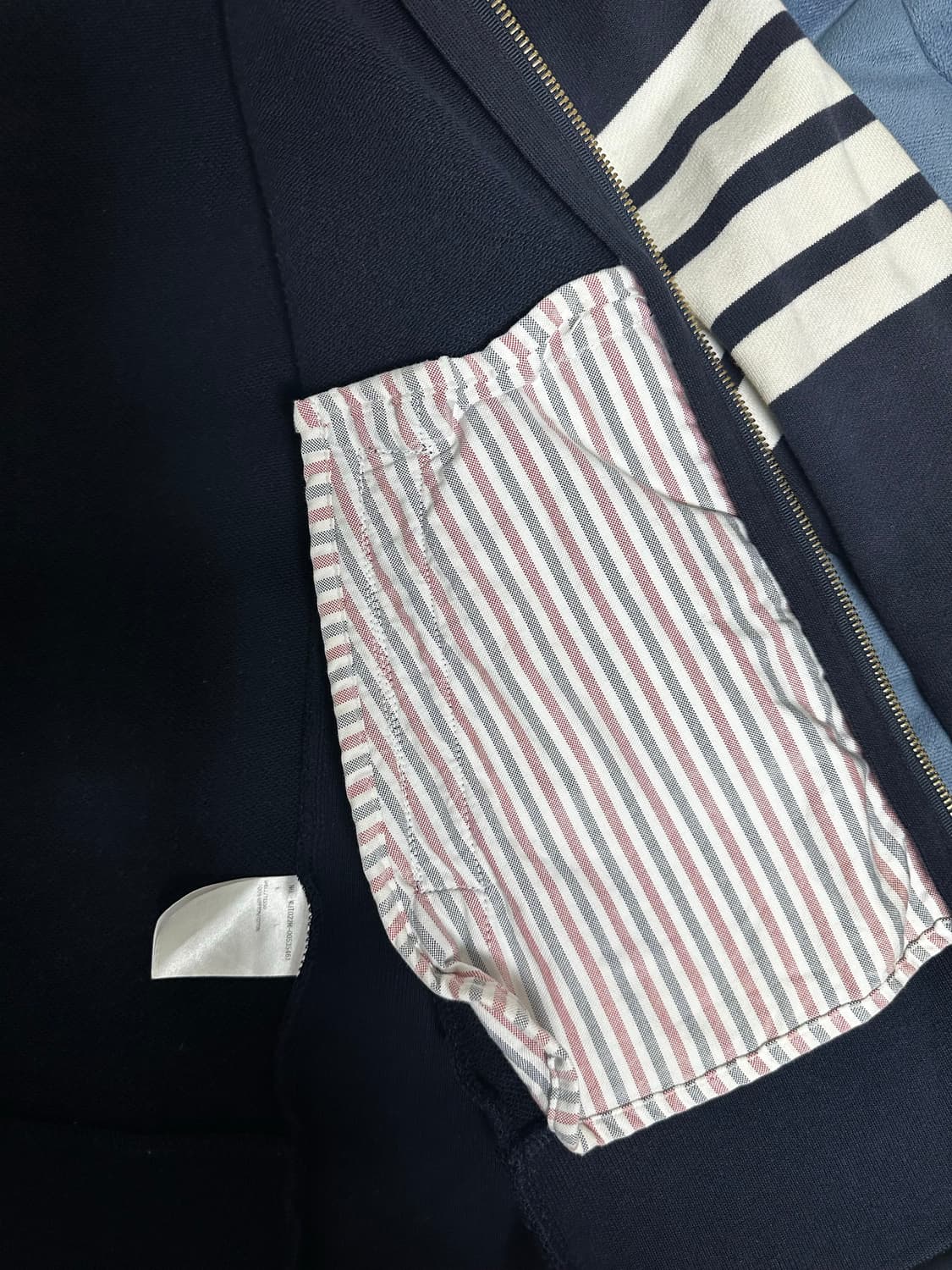 톰브라운 후드집업 네이비 3사이즈 상품이미지6