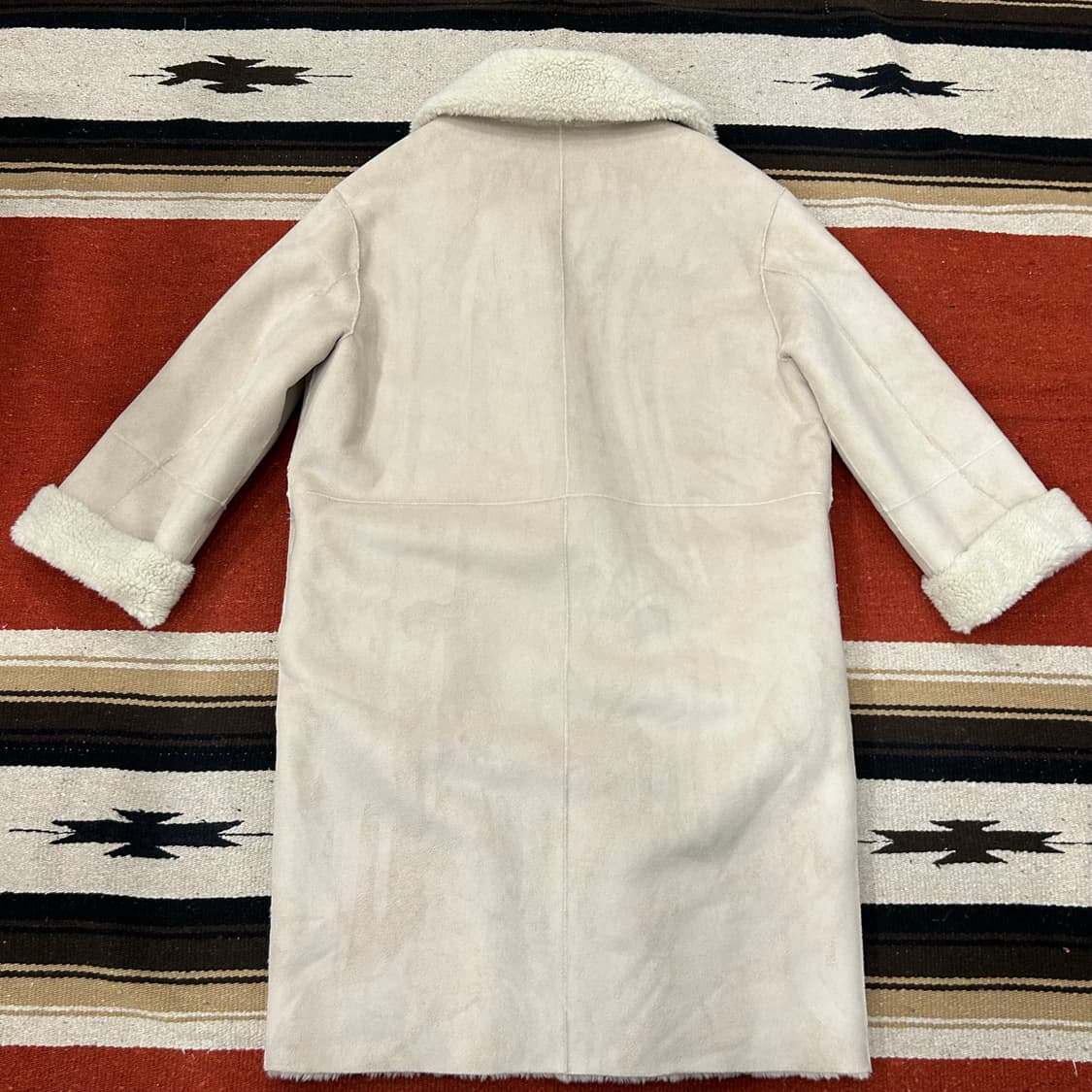 비뮤즈맨션 롱 무스탕 상품이미지2