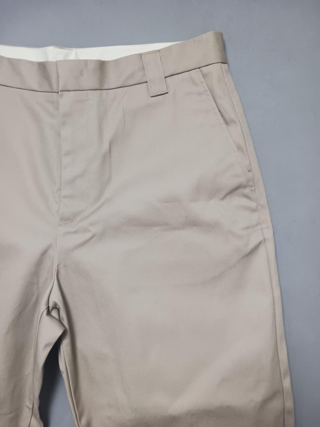 [34] 무신사스탠다드 헤비웨이트 CP 와이드 치노팬츠 베이지 상품이미지4