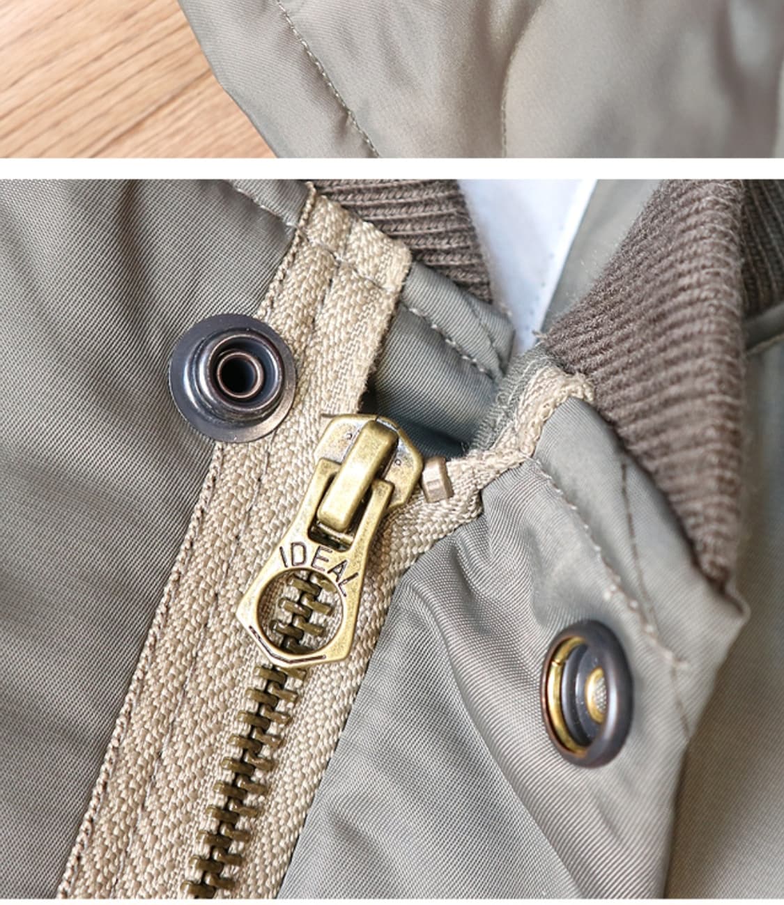 일본판 WAIPER 미 공군 CWU-9 80S 복각 탄탄한 퀼팅자켓

 상품이미지6