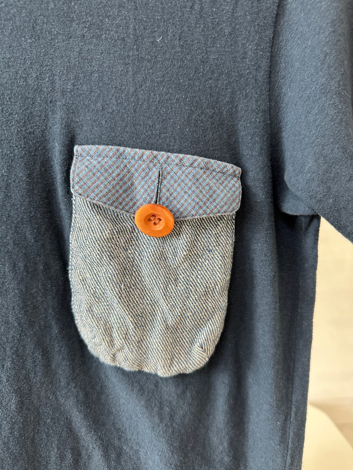 Visvim Indigo Dye Flap Pocket 상품이미지3