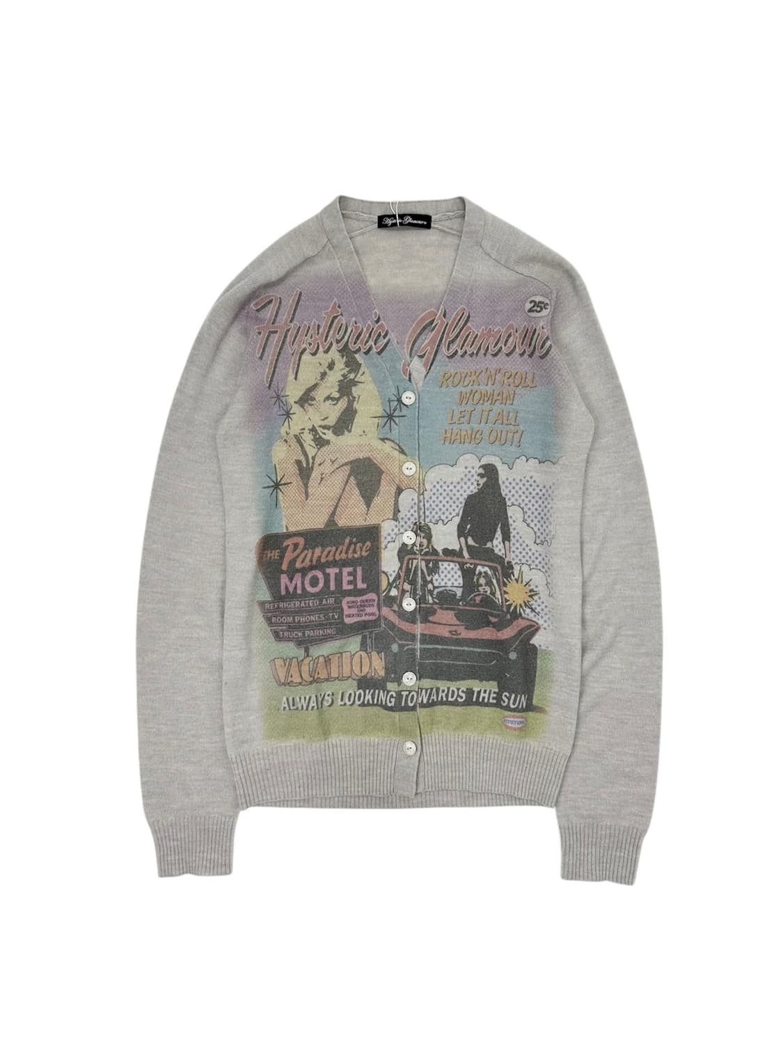 Hysteric Glamour Graphic Knit Cardigan 상품이미지1