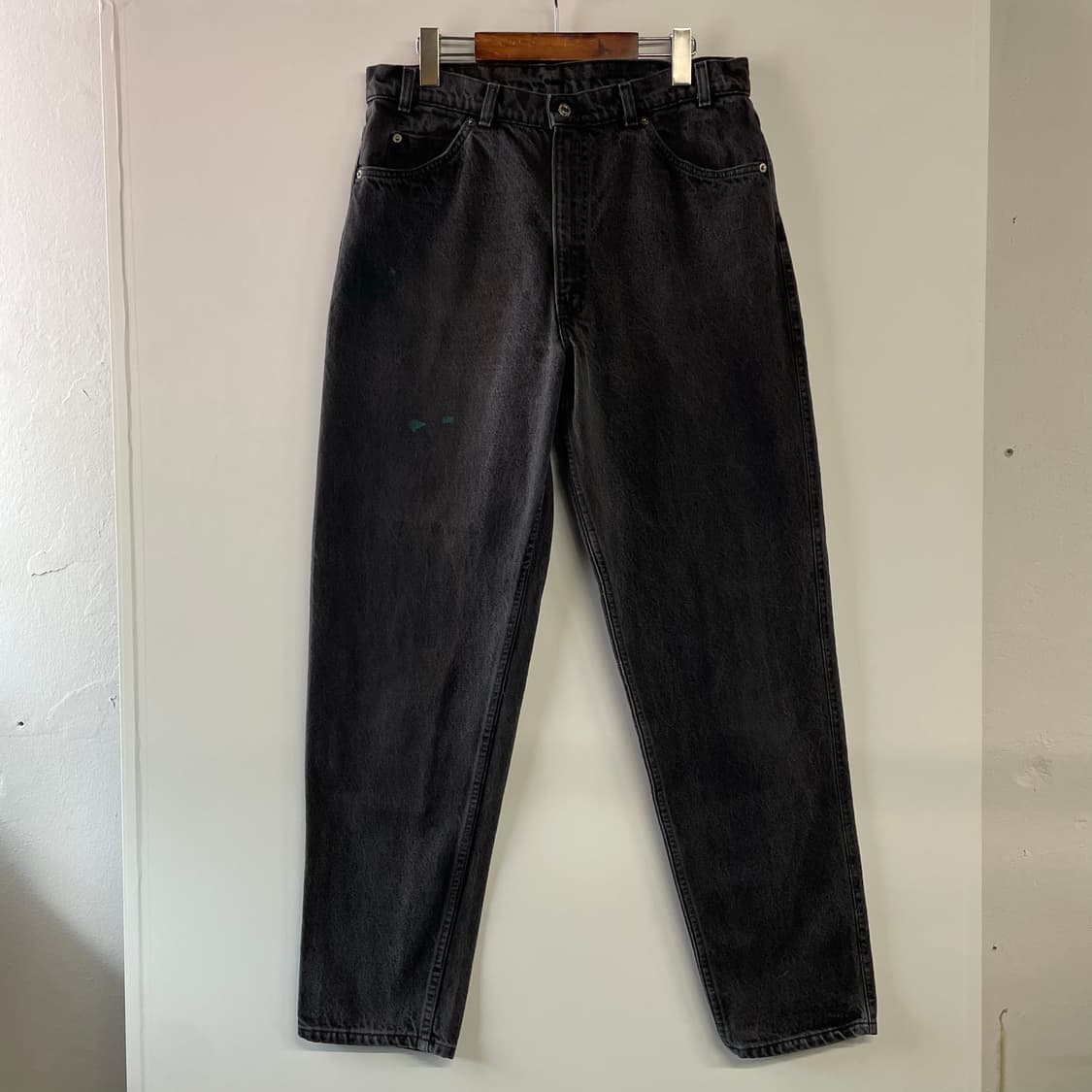 90s 리바이스 550 흑청 데님팬츠 USA 상품이미지1