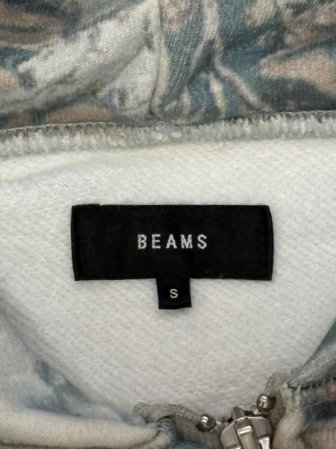 빔즈 Beams 카모플라주 후드집업 상품이미지2