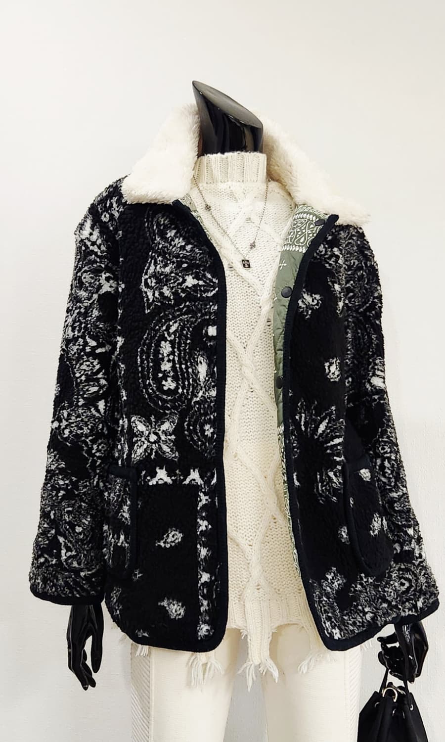 페이즐리 리버시블 점퍼 상품이미지2