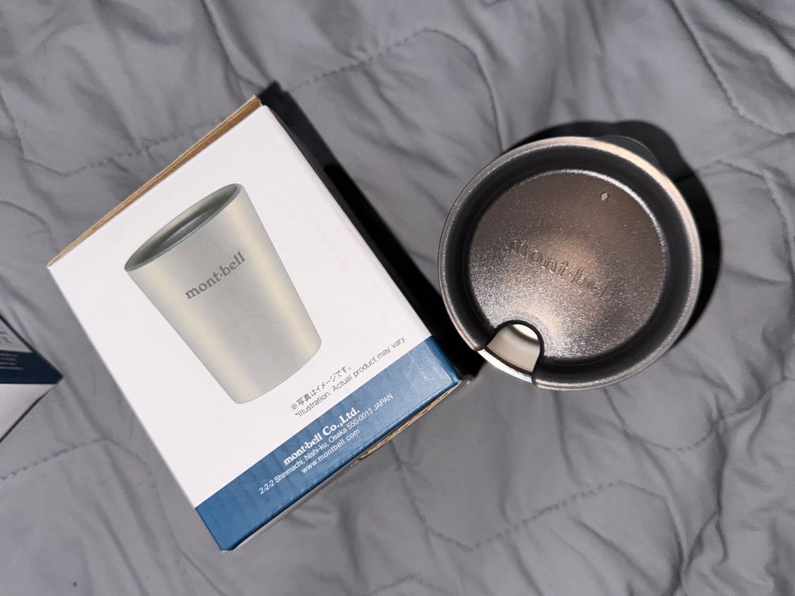 몽벨 스텐 써모컵 250  2개 일괄 상품이미지2