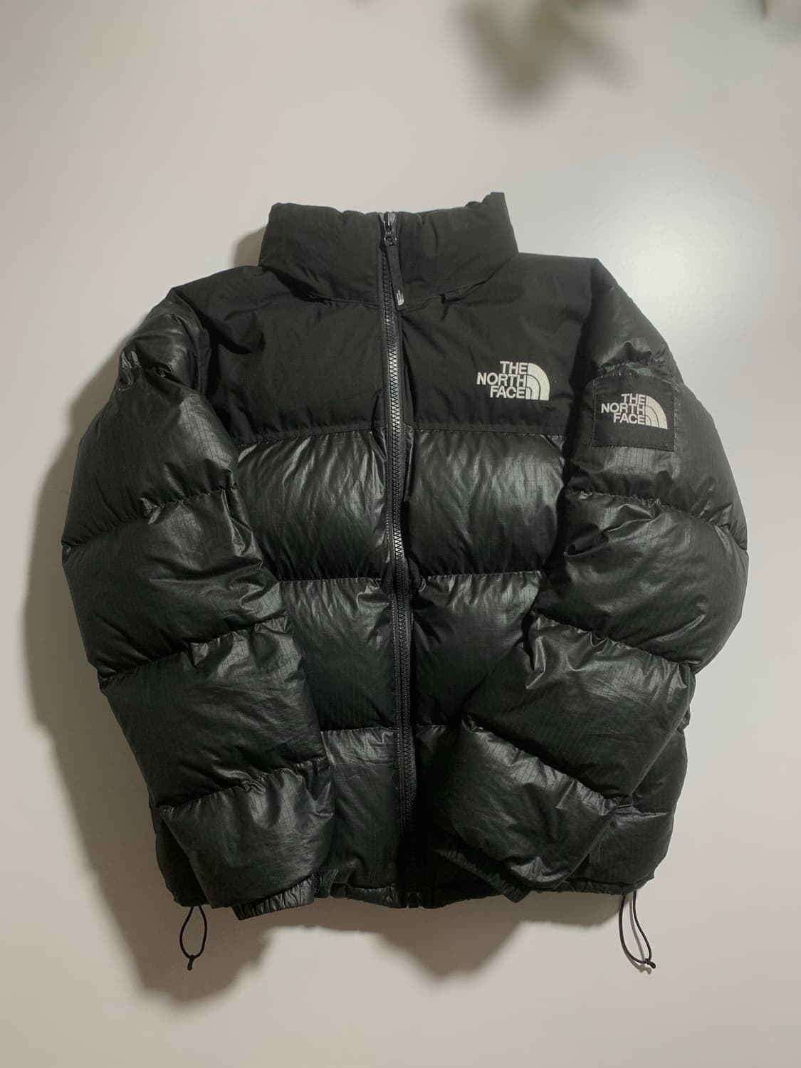 노스페이스 눕시 블랙 패딩 상품이미지1