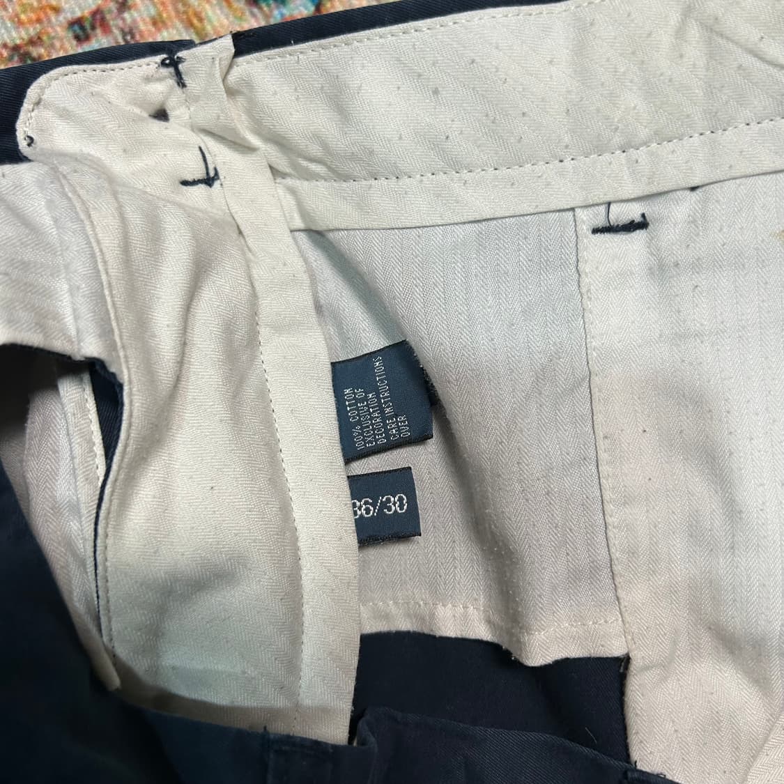 [36X30] 폴로 랄프로렌 네이비 치노팬츠 상품이미지6