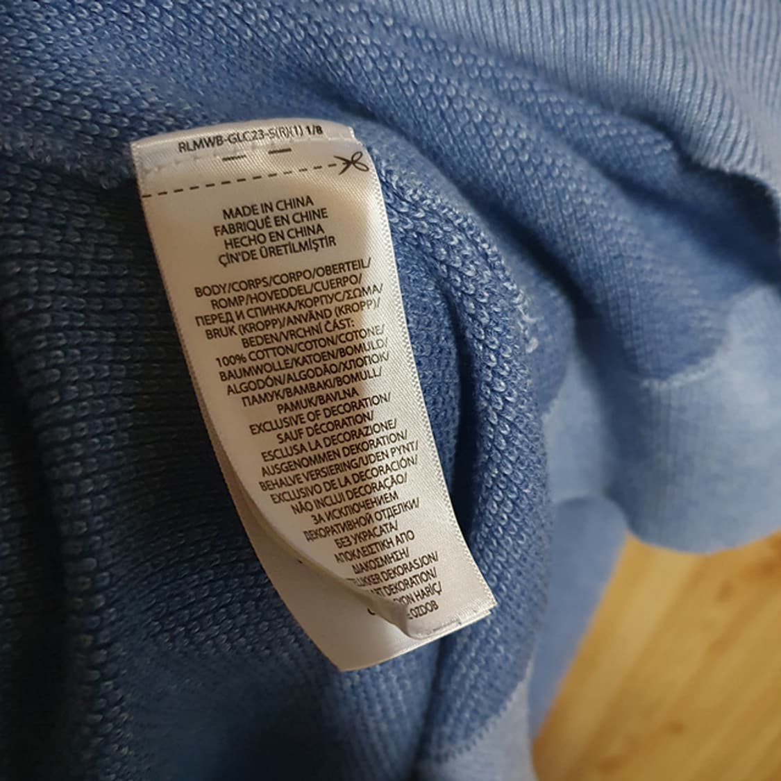 폴로 랄프로렌 피마코튼 반집업 니트 XXL 상품이미지4