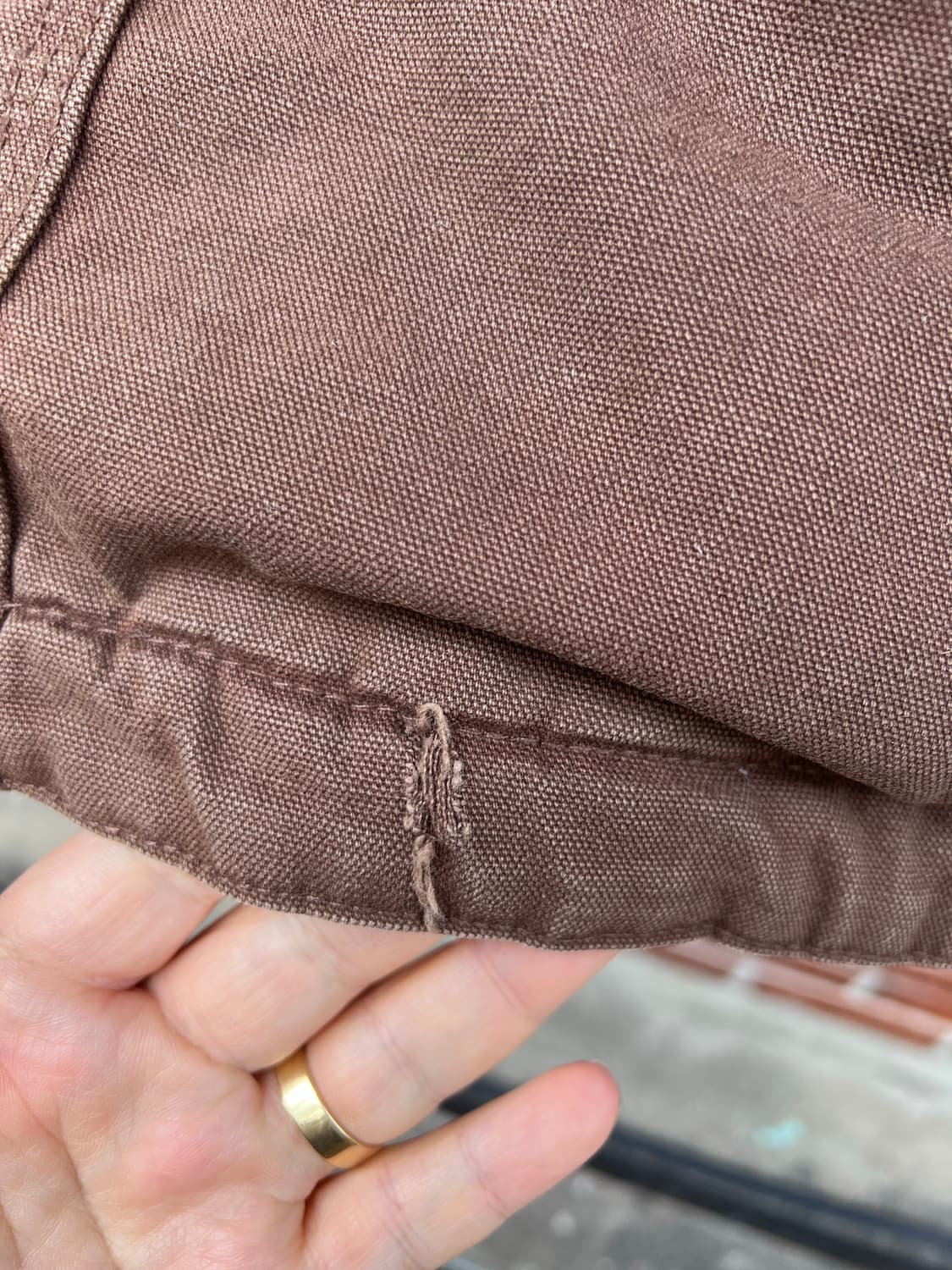 슈미트 워크자켓 초코브라운 3xl 빅사이즈 상품이미지5