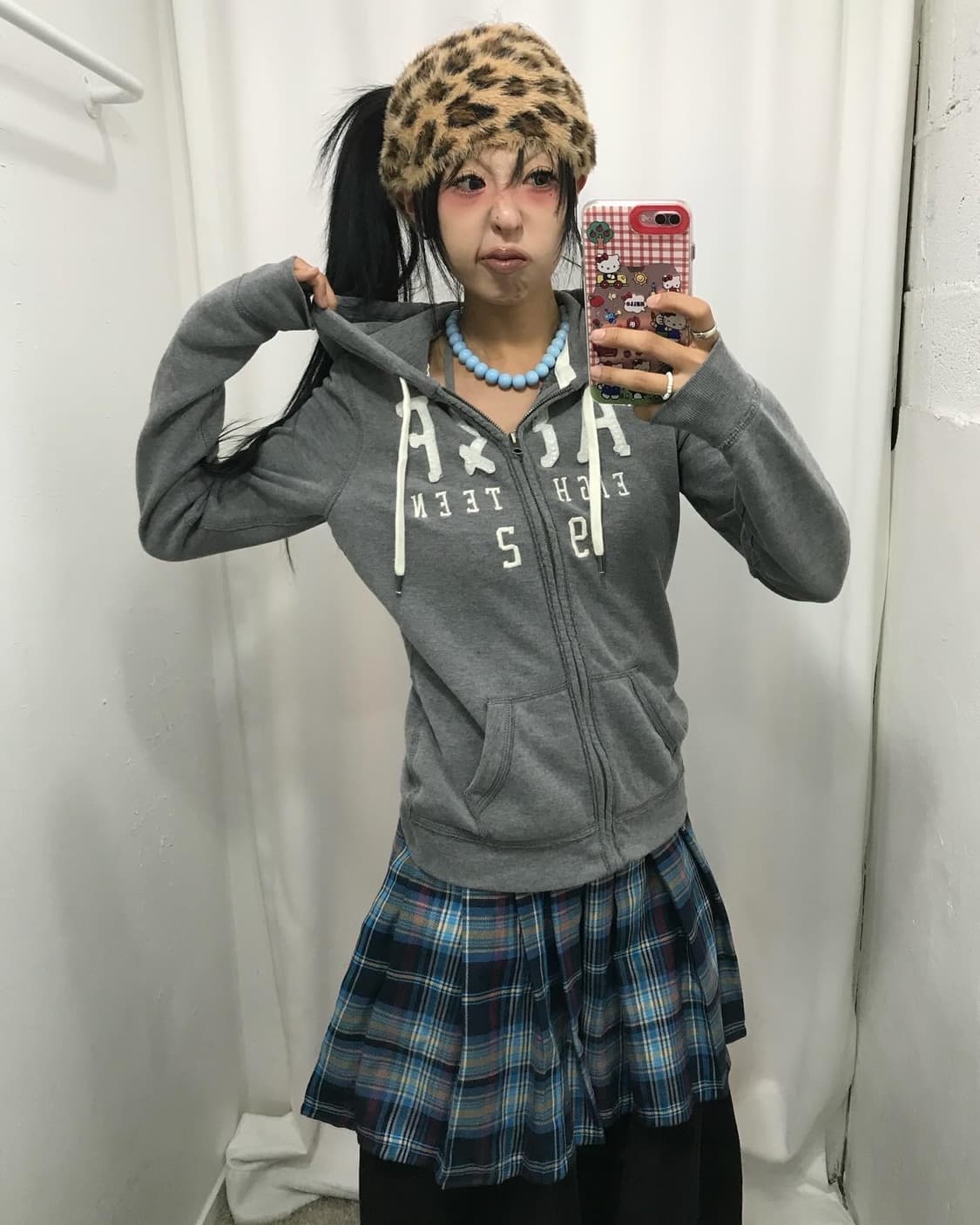 Abercrombie Logo Hood Zip-Up 상품이미지5